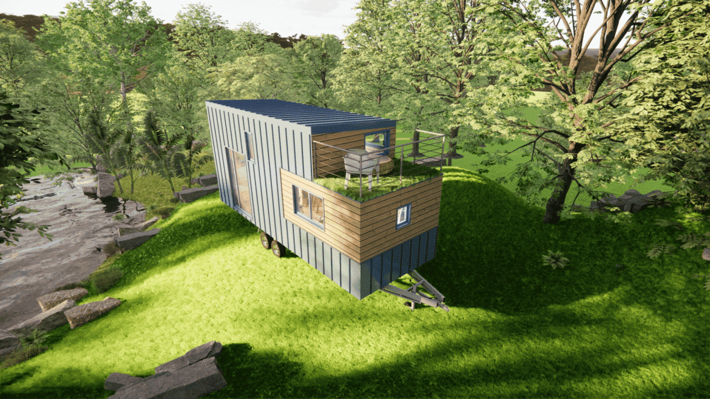 optimiser votre tiny house avec un toit terrasse