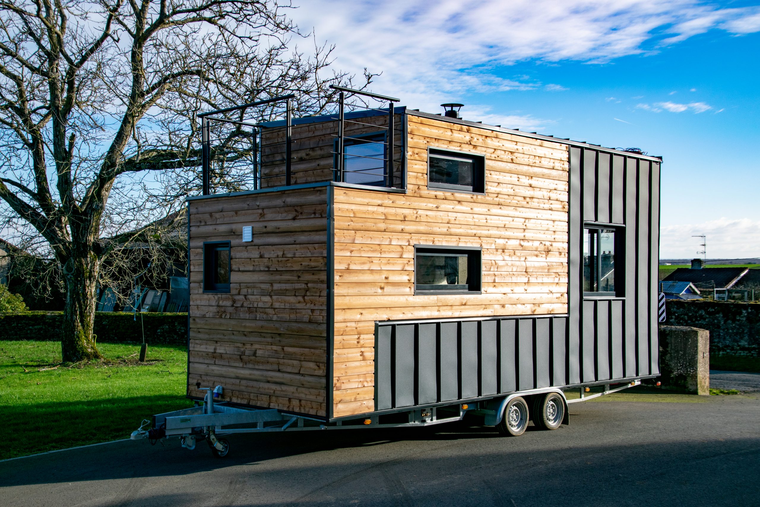tiny house toit terrasse